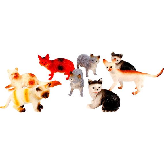 Cica 8 darabos készlet - 8 cm (97907)