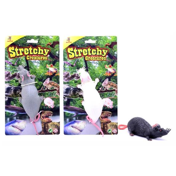 Nyújtható patkány - 16 cm, többféle (98661)