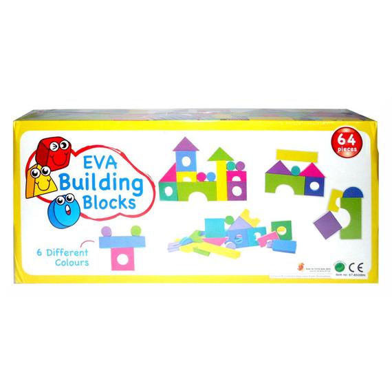 Habszivacs építőkocka 64 darabos készlet (98806)