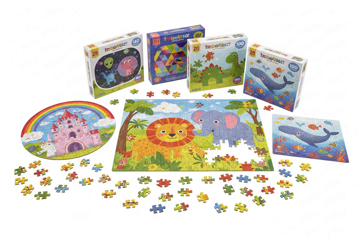 Szeretnék a gyerekjátékokat értékesítő webshopomba egy olyan képet, amin puzzle-k vannak.